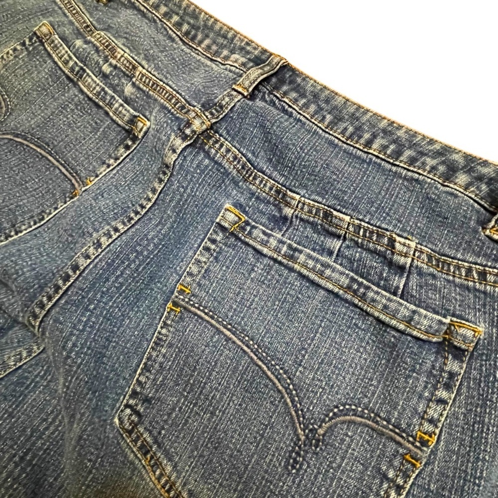 L.A. Blues Rodeo 6 (22/24) Short Jeans PRELOVED 42” waist length 40” - Picture 10 of 11